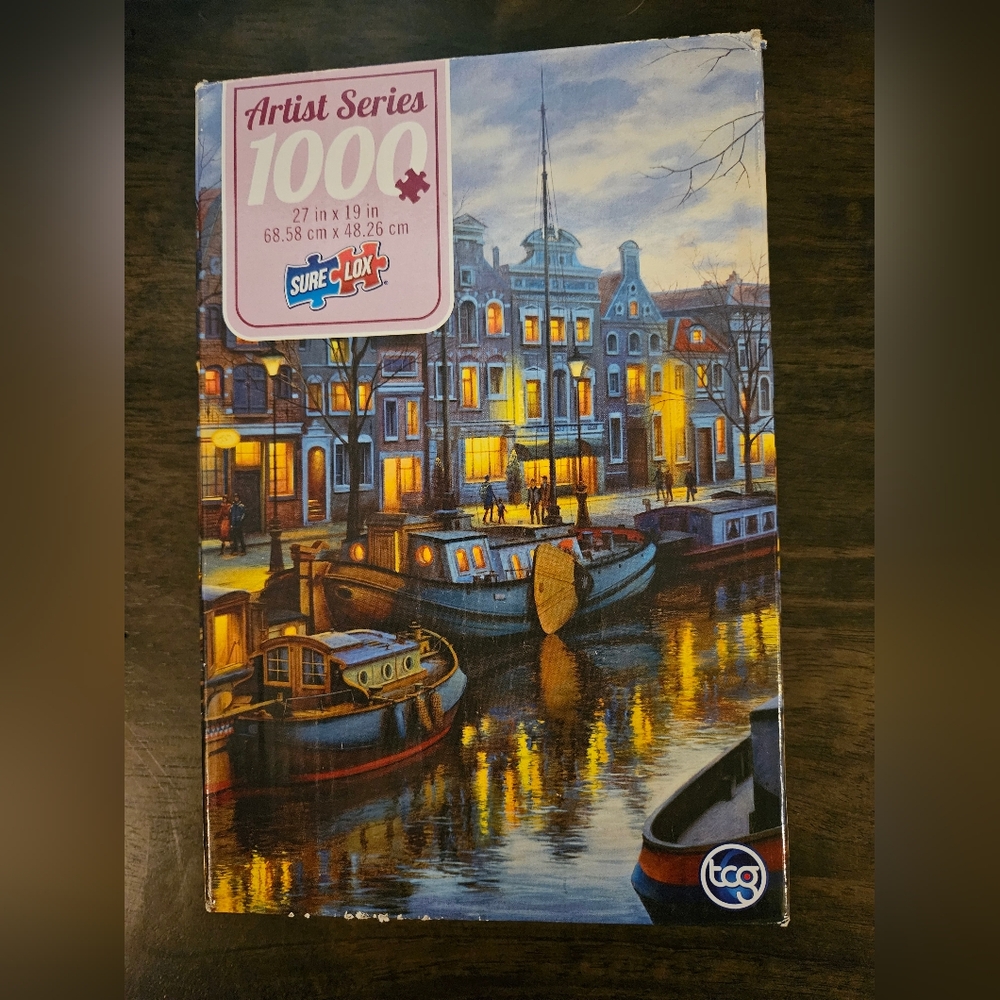 New Canal Life Artist Series 1000 Piece Puzzle
